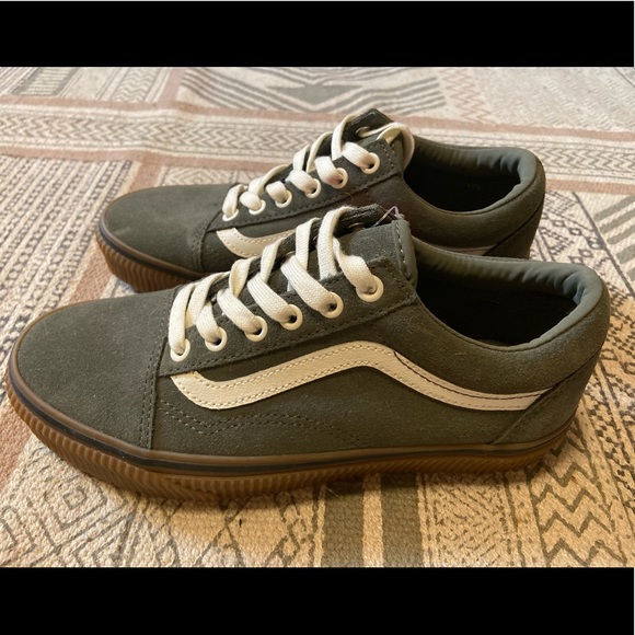 Vans Shoes - Vans Old Skool shoes Olive NWT